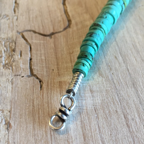 Vintage turquoise necklace - Picture 7 of 14